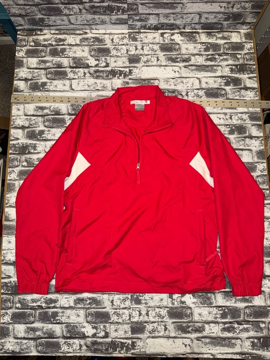 Nike Jackets & Blazers - Nike Golf Womens Sz M 8-10 Coral /White Windbreaker *See Pictures*